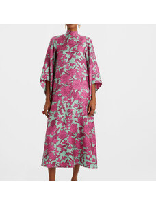 La DoubleJ Dresses gend - Magnifico Midi Dress Lilium Purple L 100% Silk