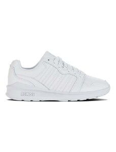 K-Swiss sneakers in pelle RIVAL TRAINER colore bianco