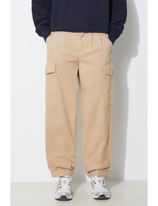 Carhartt WIP pantaloni in cotone Collins Pant colore beige I029789.1YAGD