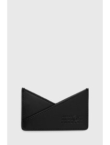 MM6 Maison Margiela portacarte in pelle Japanese 6 slg colore nero SA6UI0014