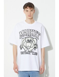 Market t-shirt in cotone Offensive Line Uv T-Shirt uomo colore bianco 399001776