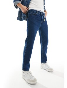 Scalpers - Jeans cropped blu scuro