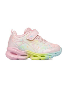 Sneakers rosa da bambina con dettagli multicolore Le scarpe di Alice