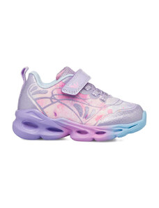 Sneakers lilla da bambina con dettagli multicolore Le scarpe di Alice