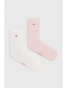 Tommy Hilfiger calzini pacco da 2 donna colore rosa