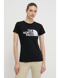 The North Face t-shirt in cotone donna colore nero NF0A87N6JK31