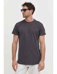 G-Star Raw t-shirt in cotone uomo colore grigio