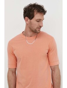 Drykorn t-shirt in cotone uomo colore arancione