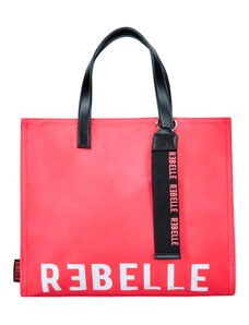 Rebelle Ftc Borsa fluo Electra in nylon con maxi logo