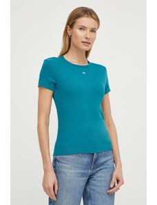 Tommy Jeans t-shirt donna colore verde
