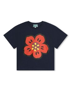 KENZO KIDS T-shirt blu Boke Flower