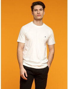 Navigare T-shirt Uomo Manica Corta In Cotone Bianco Taglia Xl