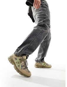 Asics - Gel-Sonoma 15-50 - Sneakers color pepe e verde luminoso-Marrone