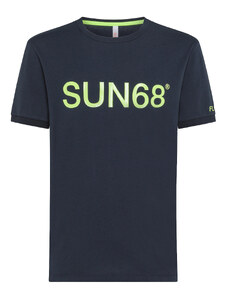 SUN68 T-Shirt Print Fluo