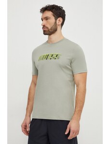 Guess t-shirt in cotone uomo colore beige