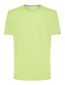 SUN 68 - T-SHIRT COT FIAMM LIME