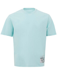 T-Shirt Over Acquamarina Armani Exchange M Turchese 2000000015767