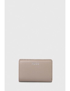 HUGO portafoglio donna colore beige