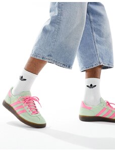 adidas Originals - Handball Spezial - Sneakers verdi e rosa-Multicolore