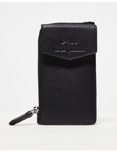 Polo Ralph Lauren - Portamonete e portacarte nero con logo