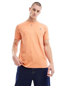 PS Paul Smith Paul Smith - T-shirt regular arancione con logo della zebra