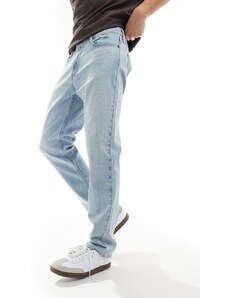 Hollister - Jeans dritti slim blu lavaggio chiaro