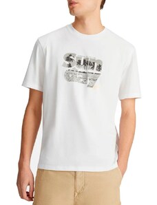 Gas T-Shirt Dharis Print bianca