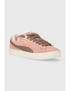 Puma sneakers in pelle Suede XL colore rosa 395205 396402