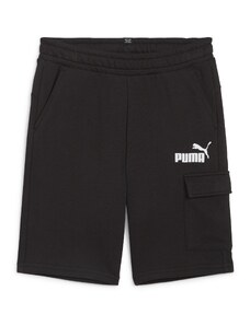 Pantaloncini cargo neri da bambino Puma Essentials