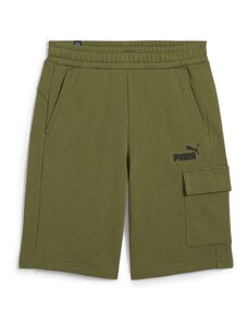 Pantaloncini cargo verdi da uomo Puma Essentials