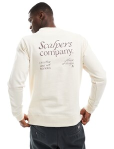 Scalpers - Serious - Maglione bianco sporco
