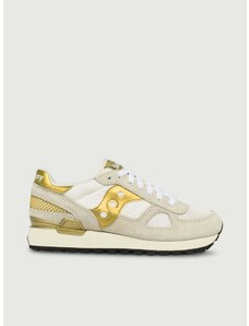 Sneaker Saucony Shadow Original bianco e oro