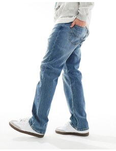 Hollister - Jeans dritti lavaggio blu medio