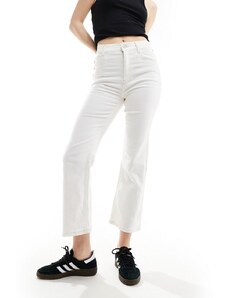 Scalpers - Jeans bianchi con cuciture sul retro-Bianco