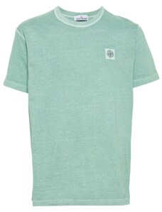 Stone Island T-shirt basic verde chiaro