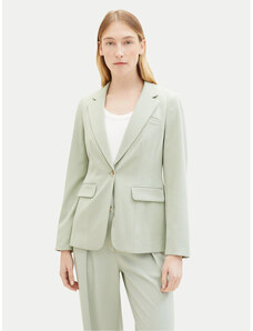 Mango Blazer in velluto kaki-Verde