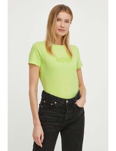 Boss Orange t-shirt in cotone BOSS ORANGE donna colore verde
