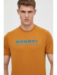 Mammut maglietta sportiva Trovat Logo colore arancione