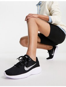 Nike - Running - Flex Experience Run 11 - Sneakers bianche e nere-Grigio