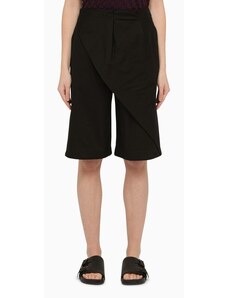Loewe Shorts con pinces nero in cotone