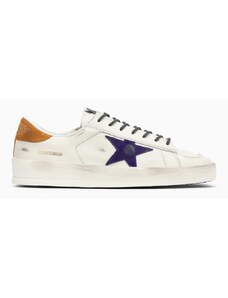 Golden Goose Sneaker bassa Stardan bianca/viola/senape