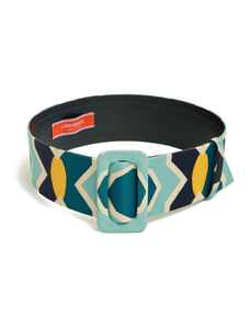 La DoubleJ Small Accessories gend - Medium Belt Plaza Light Blue One Size 80%Bonded Leather 20%Polyester