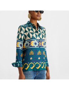 La DoubleJ Shirts & Tops gend - Boy Shirt Casareale Emerald L 100% Silk