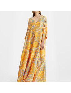 La DoubleJ Dresses gend - Muumuu Dress Anemone Orange L 100% Silk