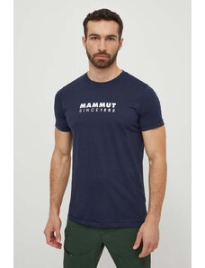 Mammut maglietta da sport Mammut Core colore blu navy