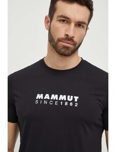 Mammut maglietta da sport Mammut Core colore nero