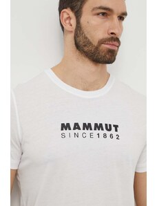 Mammut maglietta da sport Mammut Core colore bianco