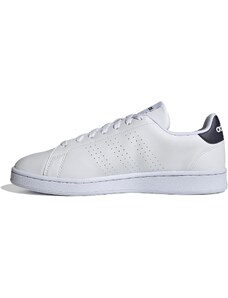 Adidas Advantage Sneakers bianca e blu Unisex
