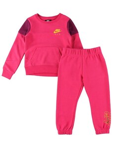 NIKE Set Sweatshirt and Pants pink kids