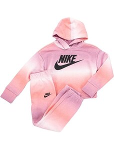 Nike Tuta complete fleece printed pink multi kids